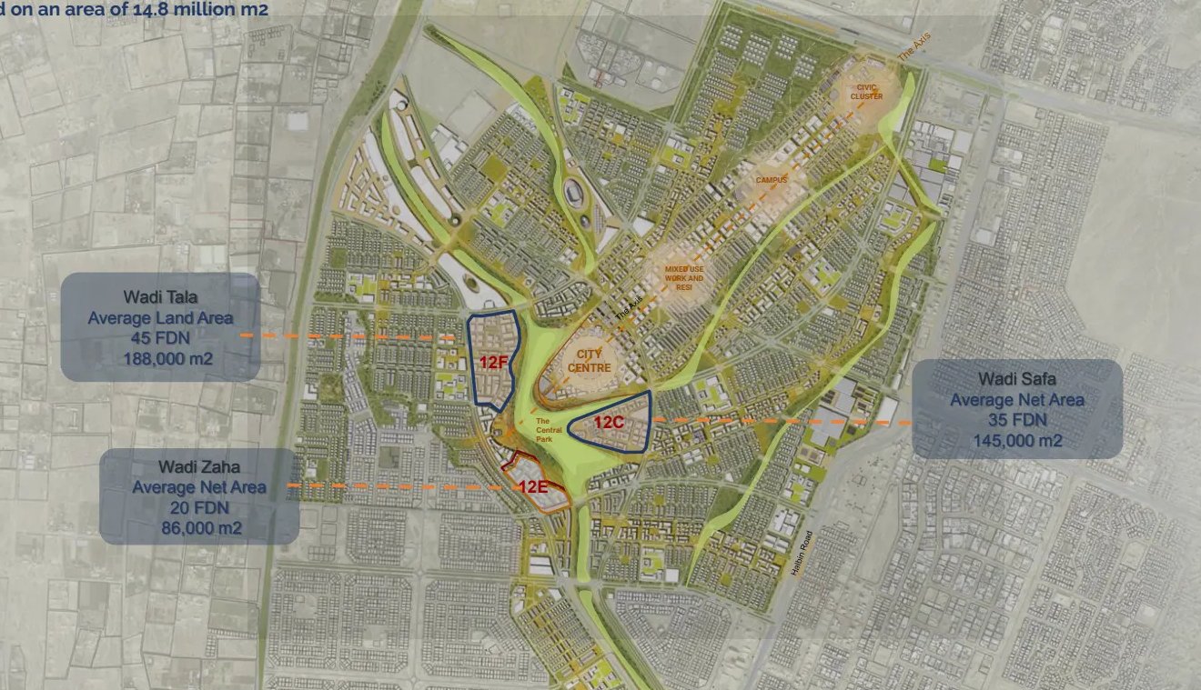 Wadi Zaha masterplan